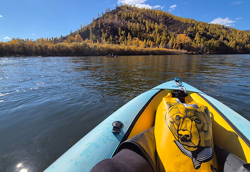 Kayaking-&-cycling-orkhon-river3